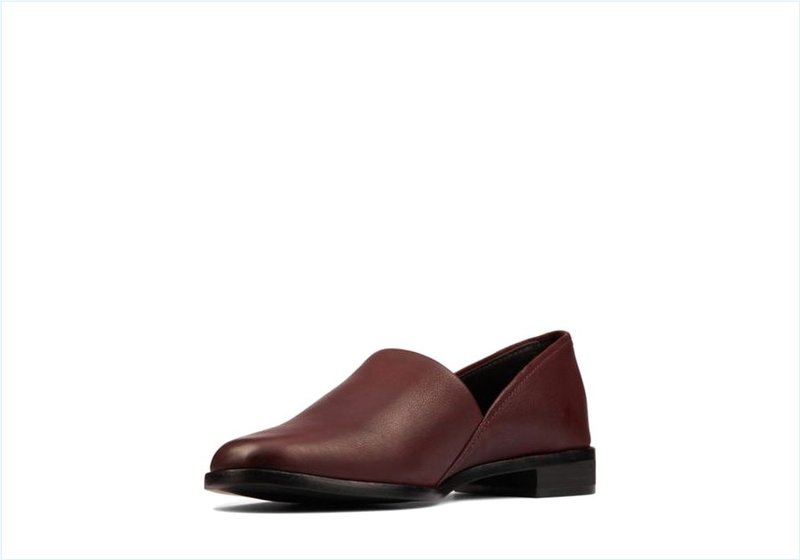  Pure Easy / Burgundy Leather Womens Shoes