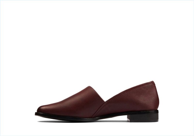  Pure Easy / Burgundy Leather Womens Shoes