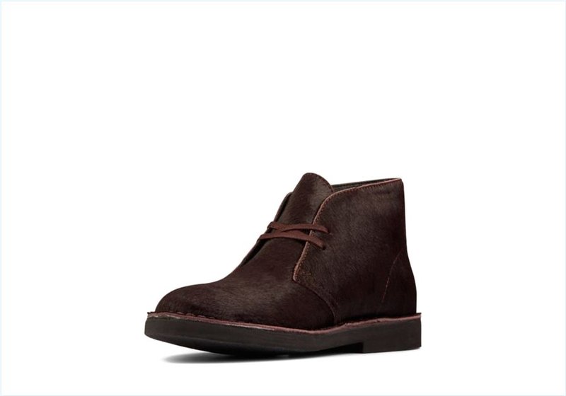  Desert Boot 2 / Burgundy Interest Womens Boots