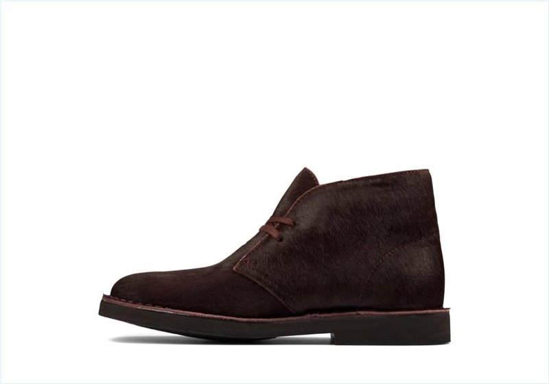  Desert Boot 2 / Burgundy Interest Womens Boots