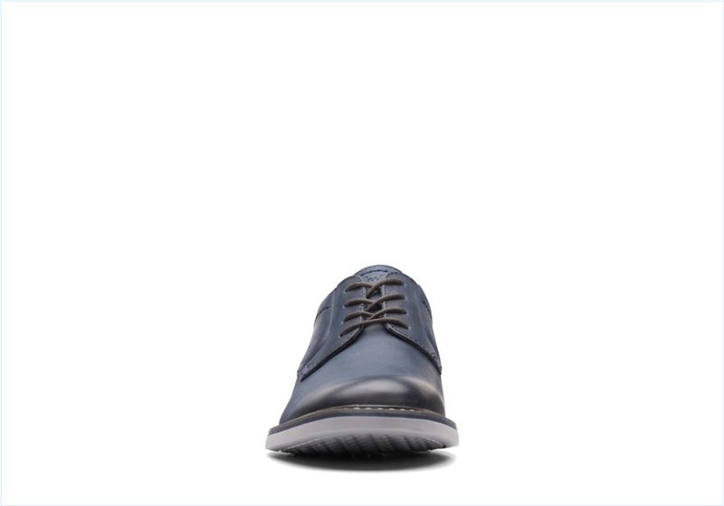  Atticus LTLace / Navy Leather Mens Shoes