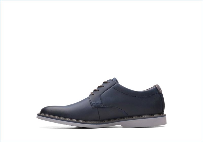  Atticus LTLace / Navy Leather Mens Shoes