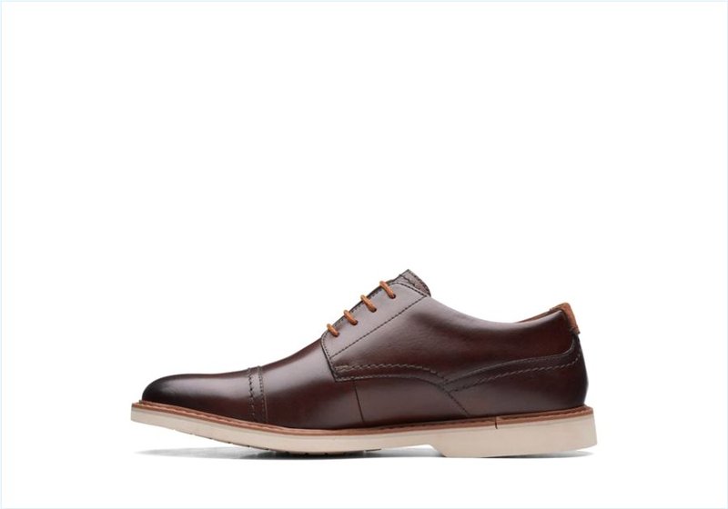  Atticus LT Cap / Dark Brown Leather Mens Shoes