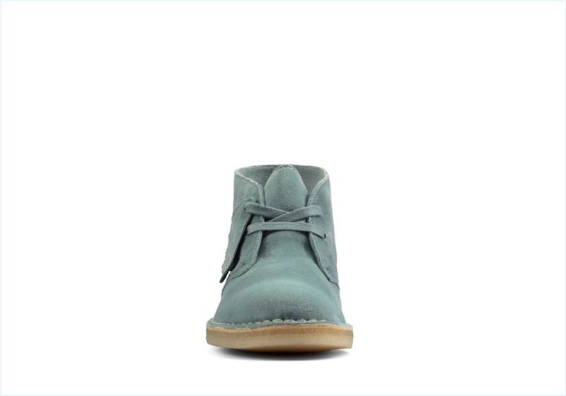  Desert Boot / Ocean Blue Suede Womens Originals Icon Boots