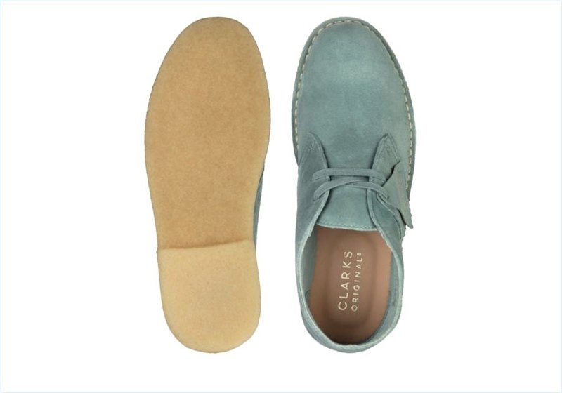  Desert Boot / Ocean Blue Suede Womens Originals Icon Boots