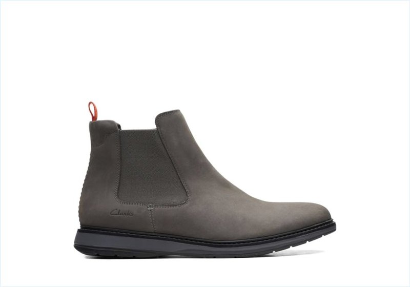  Chantry Top / Dark Grey Nubuck Mens Boots