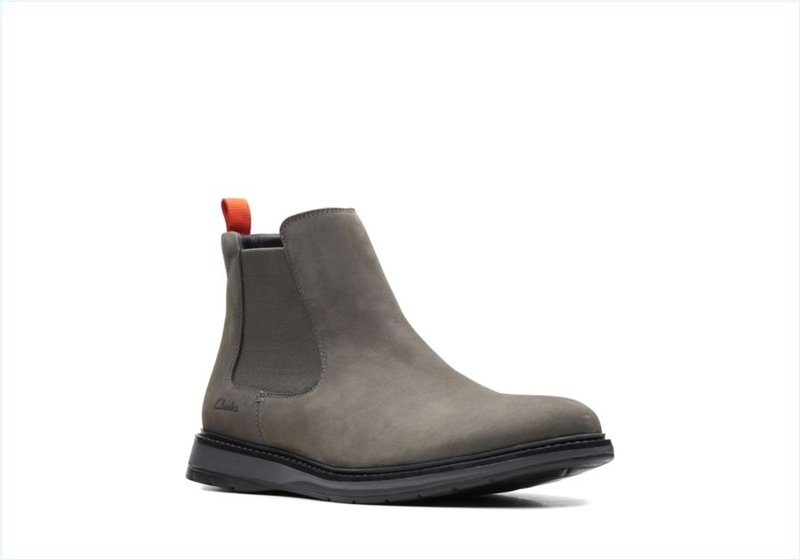  Chantry Top / Dark Grey Nubuck Mens Boots