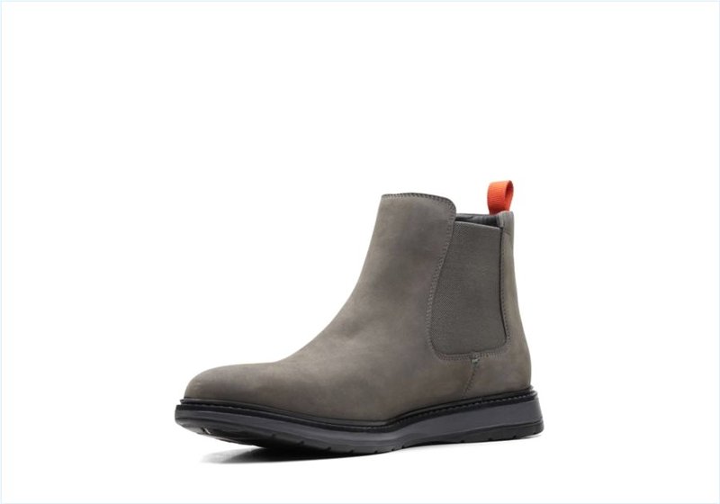  Chantry Top / Dark Grey Nubuck Mens Boots