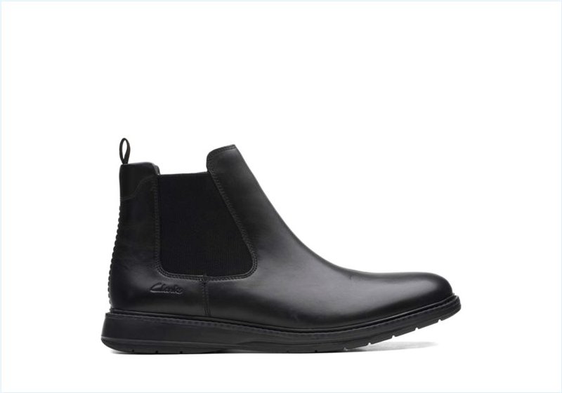  Chantry Top / Black Leather Mens Boots