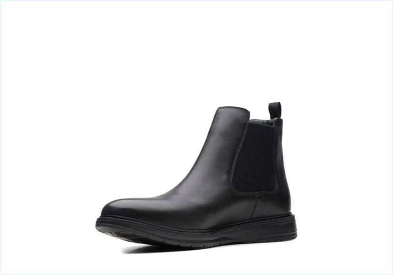  Chantry Top / Black Leather Mens Boots