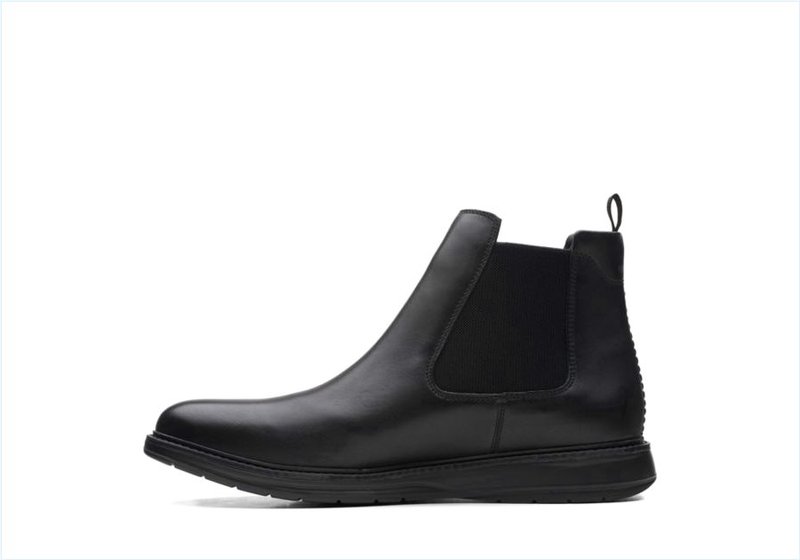  Chantry Top / Black Leather Mens Boots