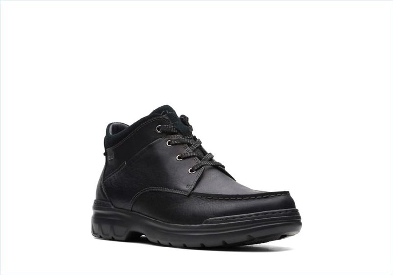  Rockie2 HIGTX / Black Leather Mens Boots