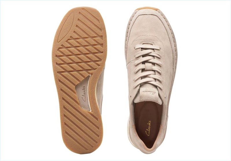  Craft Run Lace / Sand Suede Mens Sport Shoes