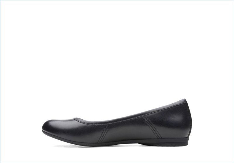  Canebay Plain / Black Leather Womens Shoes