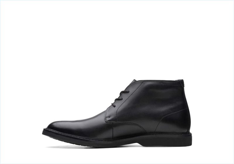  AtticusLTHiGTX / Black Leather Mens Boots