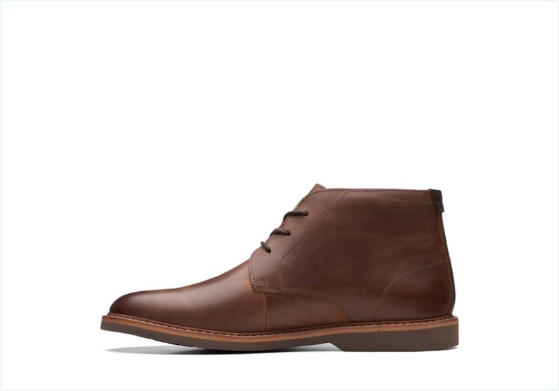  Atticus LT Mid / Dark Tan Leather Mens Boots