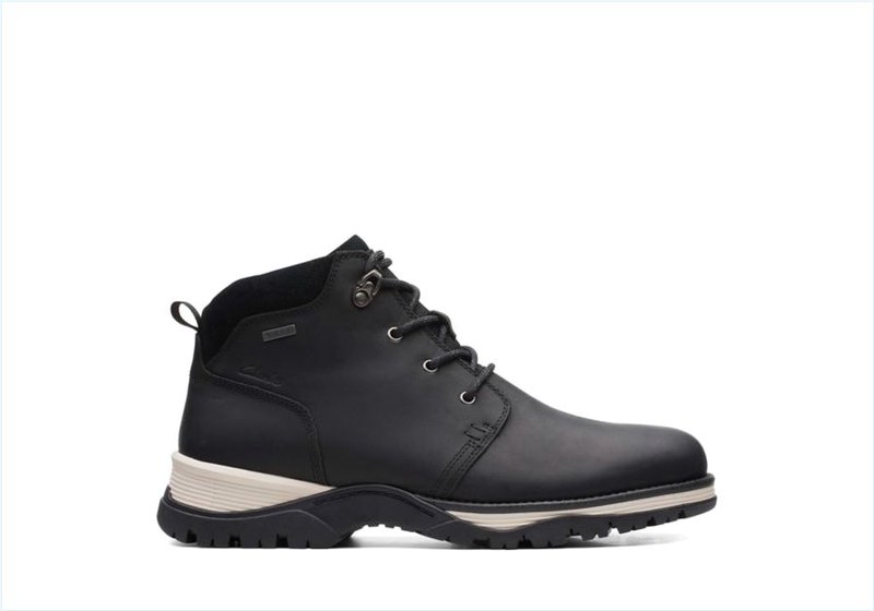  Topton Mid GTX / Black Oily Leather Mens Boots