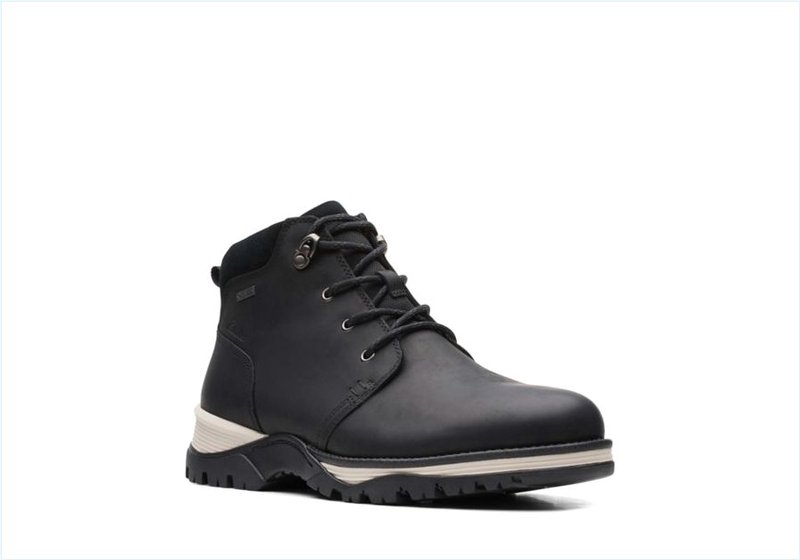  Topton Mid GTX / Black Oily Leather Mens Boots