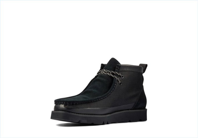  Wallabee2.0GTX / Black Combination Mens Originals Boots