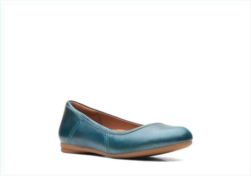  Canebay Plain / Teal Womens Shoes