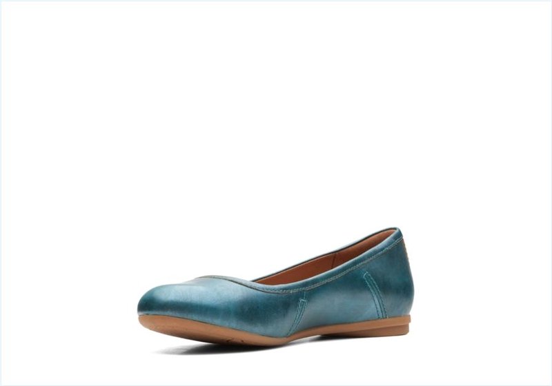  Canebay Plain / Teal Womens Shoes