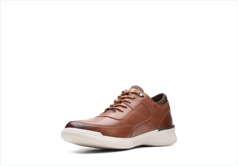  Donaway Lace / Dark Tan Leather Mens Shoes