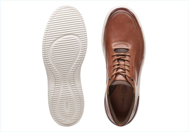  Donaway Lace / Dark Tan Leather Mens Shoes