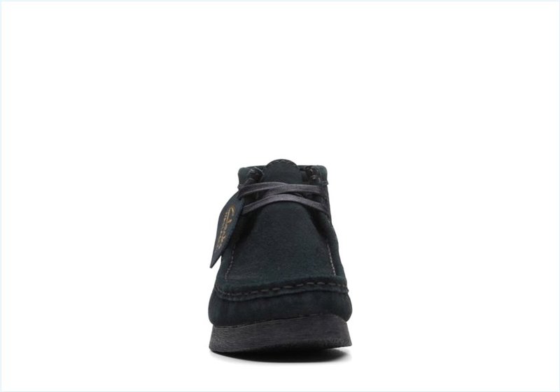  Wallabee Boot 2 / Black Suede Womens Boots