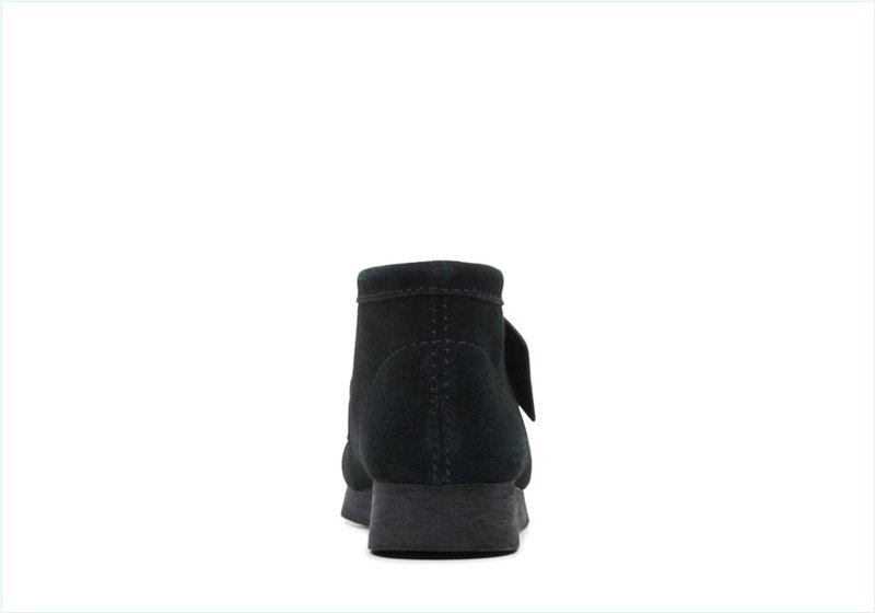  Wallabee Boot 2 / Black Suede Womens Boots