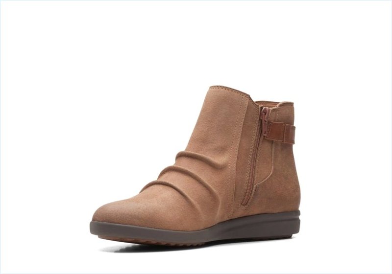  Tamzen Mid / Tan Suede Womens Boots