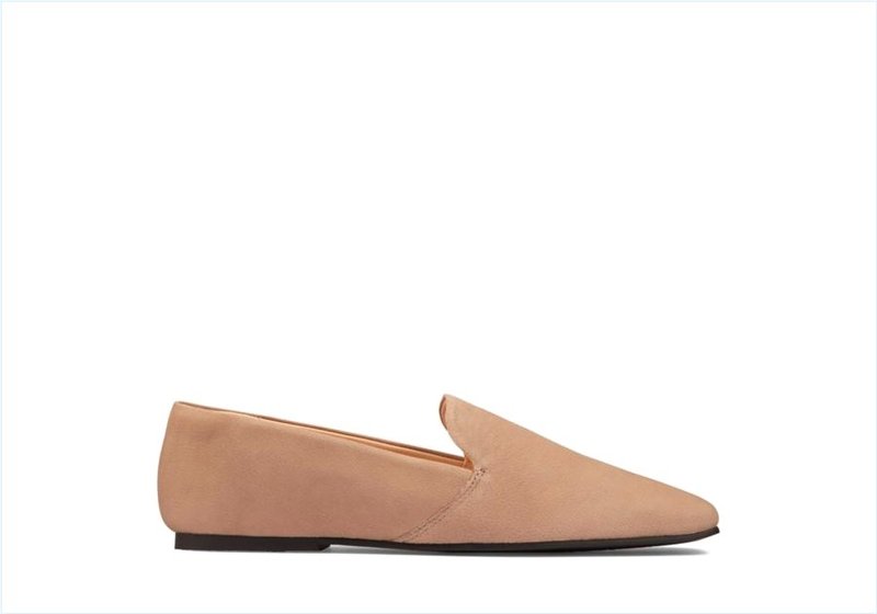  Pure Slip / Sand Leather Womens Shoes