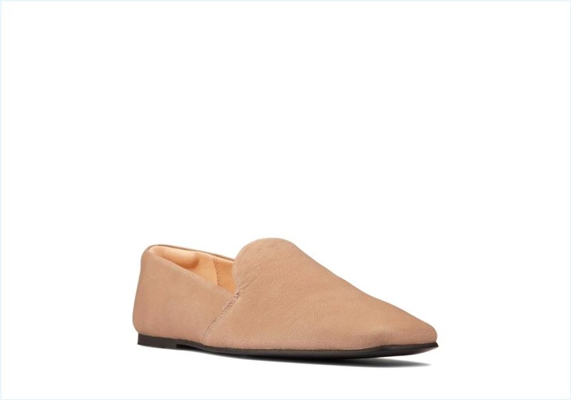  Pure Slip / Sand Leather Womens Shoes