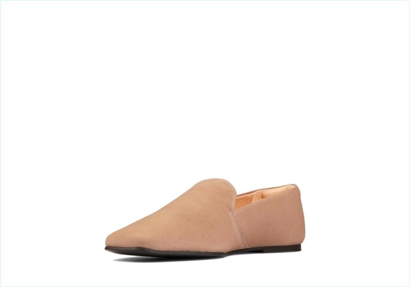  Pure Slip / Sand Leather Womens Shoes