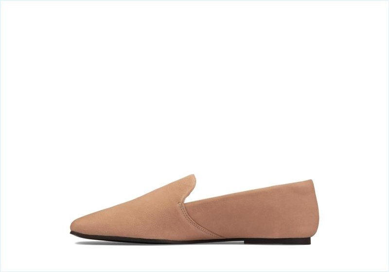  Pure Slip / Sand Leather Womens Shoes