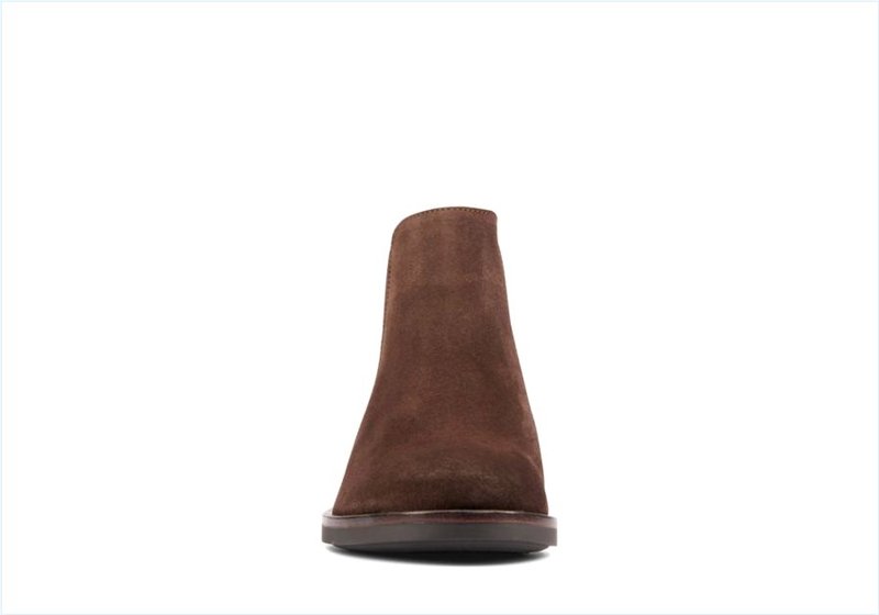  Memi Top / Dark Brown Suede Womens Boots