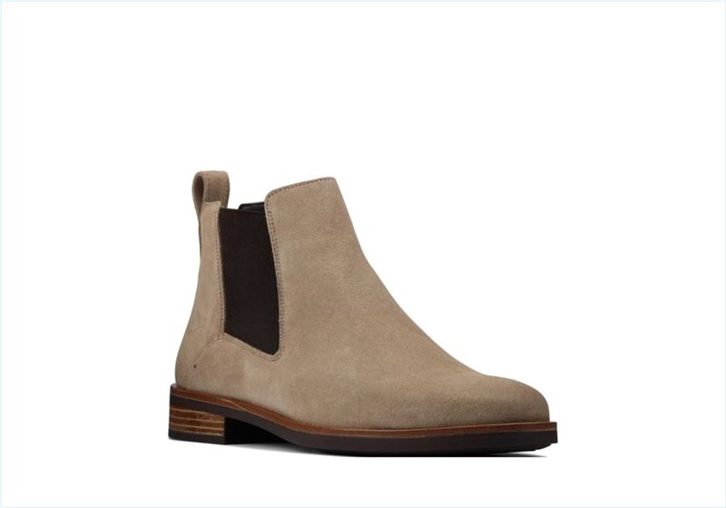  Memi Top / Sand Suede Womens Boots