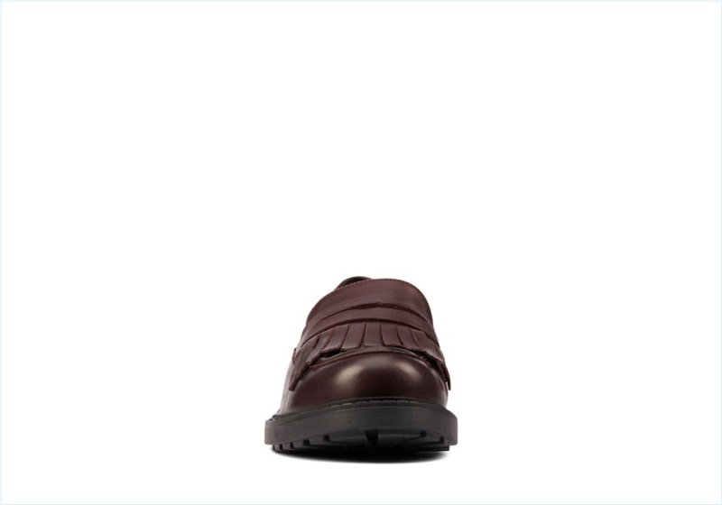  Orinoco 2 Loafer / Burgundy Leather Womens Shoes