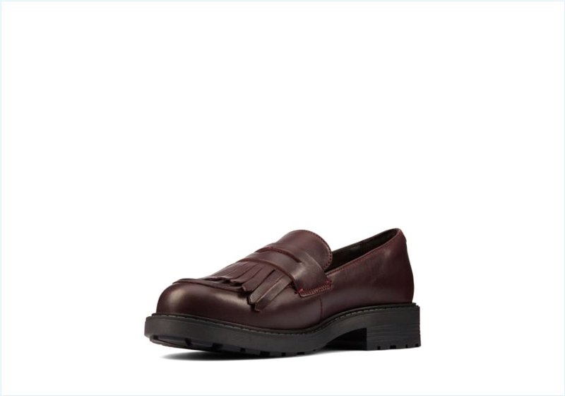  Orinoco 2 Loafer / Burgundy Leather Womens Shoes