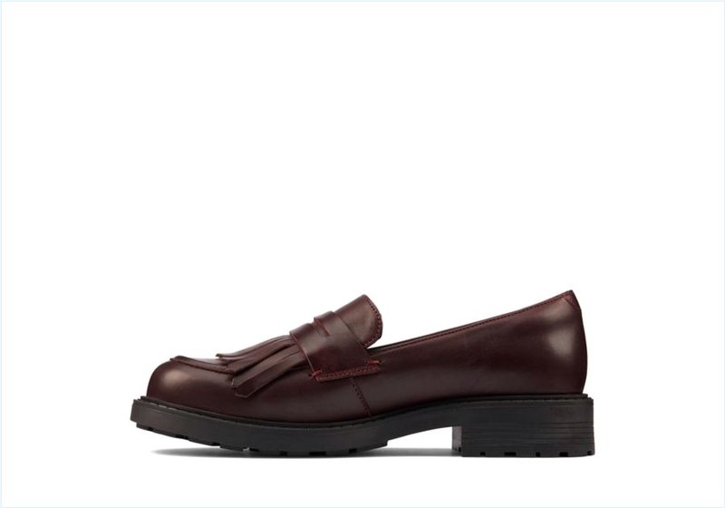  Orinoco 2 Loafer / Burgundy Leather Womens Shoes