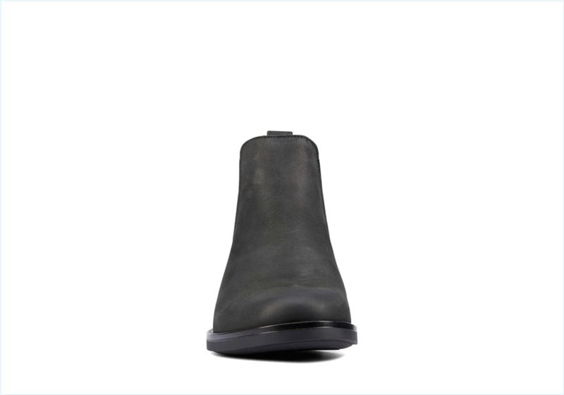  Memi Top / Black Leather Womens Boots