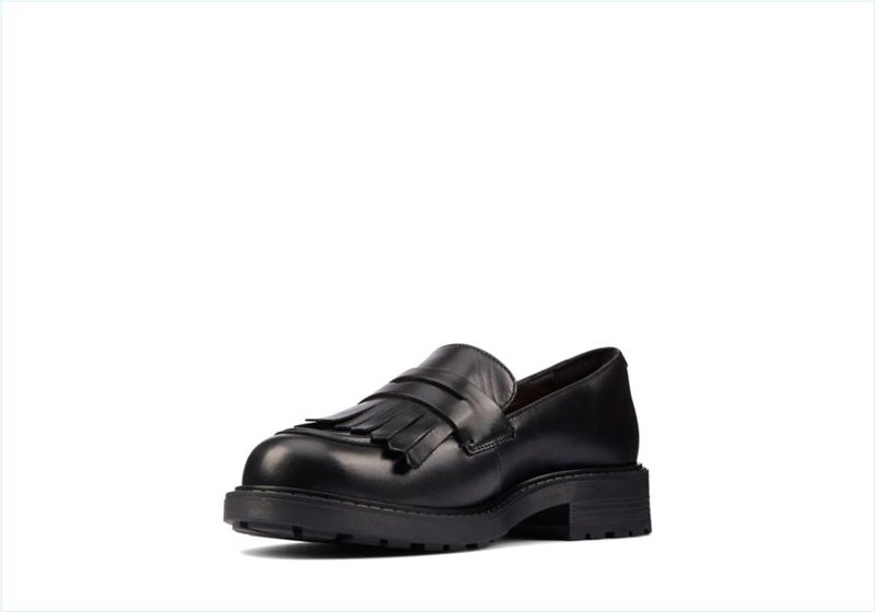  Orinoco 2 Loafer / Black Hi Shine Leather Womens Shoes