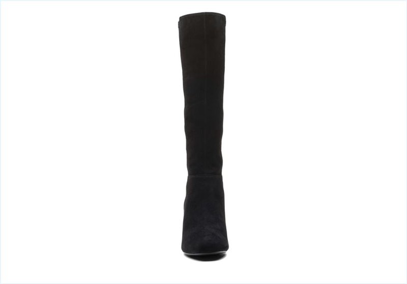  Sheer55 Hi / Black Suede Womens Boots