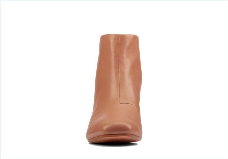  Sheer55 Zip / Praline Leather Womens Boots