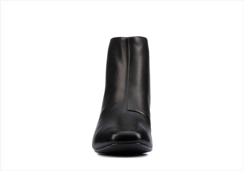  Sheer55 Zip / Black Leather Womens Boots