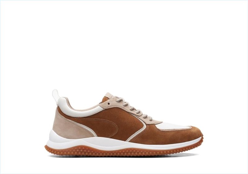  Puxton Run / Dark Tan Combination Mens Sport Shoes