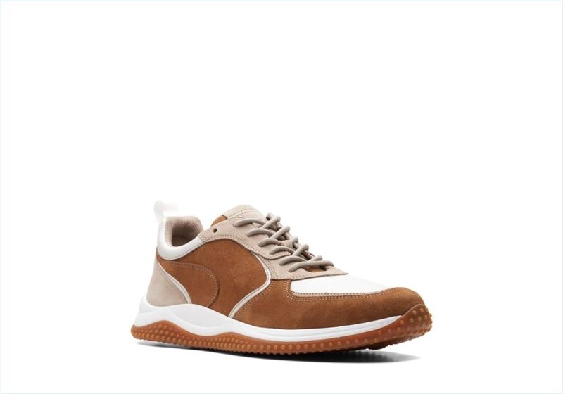  Puxton Run / Dark Tan Combination Mens Sport Shoes