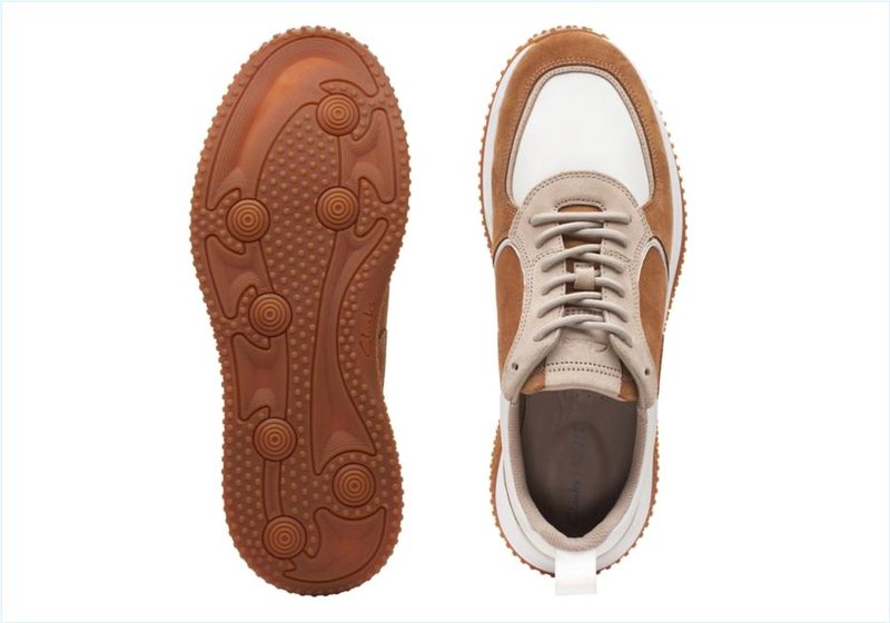  Puxton Run / Dark Tan Combination Mens Sport Shoes