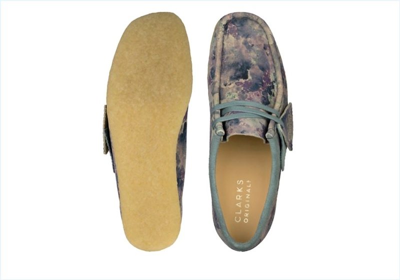  Wallabee / Blue Print Womens Originals Shoes