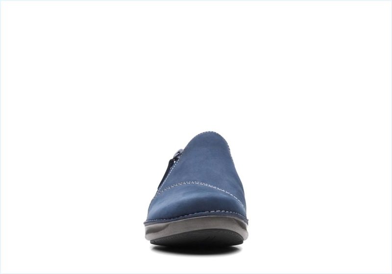  Appley Zip / Navy Nubuck Womens Shoes