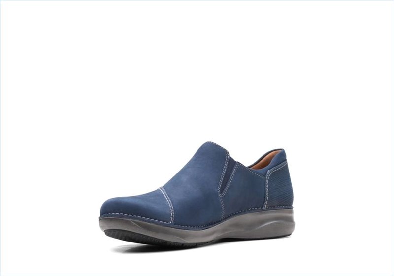  Appley Zip / Navy Nubuck Womens Shoes